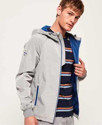 Superdry Jacke 'Echo Beach Caguole' in Grau