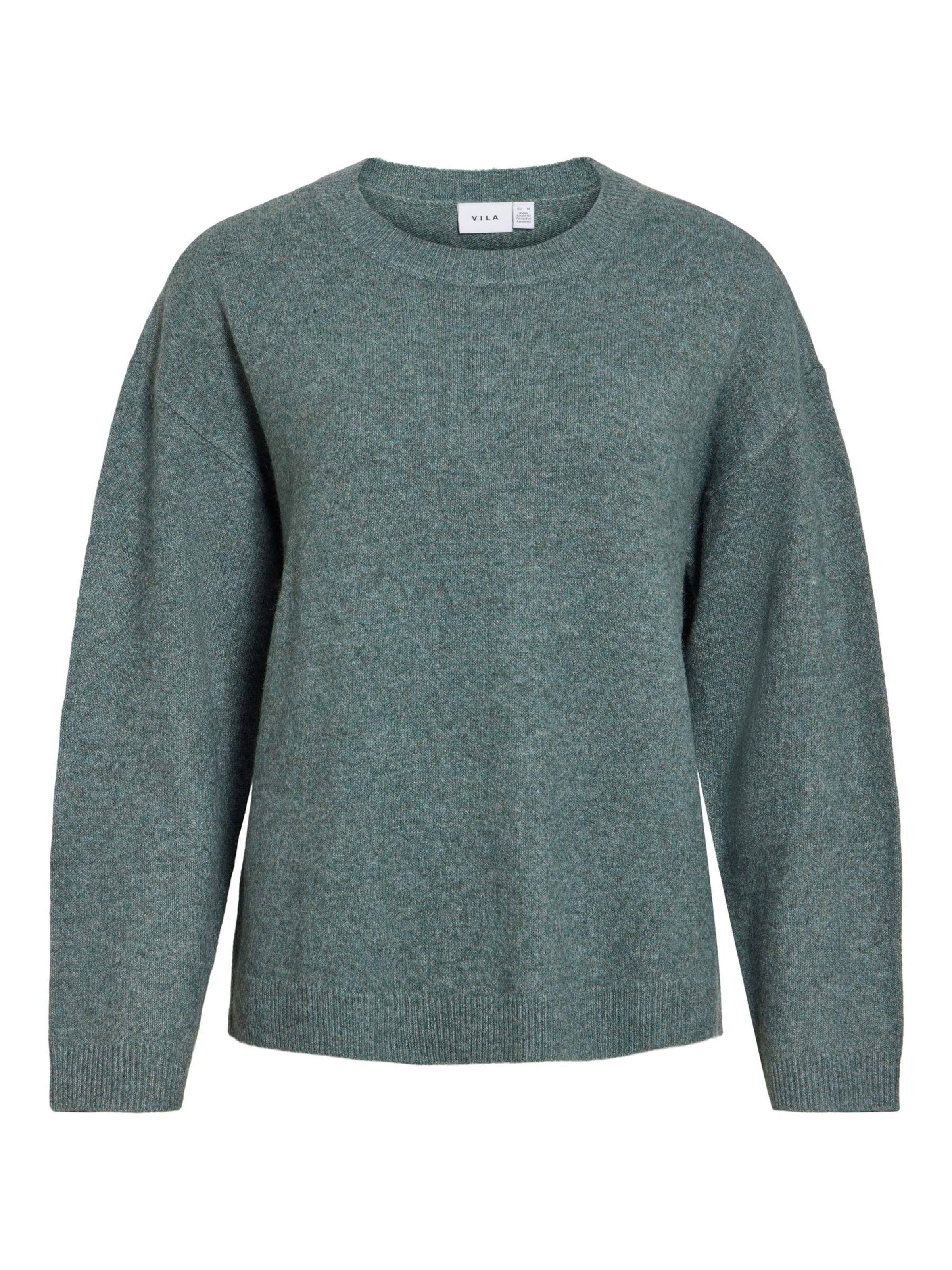 Pullover 'IGA' di VILA in verde: frontale