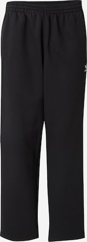 Loosefit Pantalon 'Trefoil Essentials' ADIDAS ORIGINALS en noir : devant