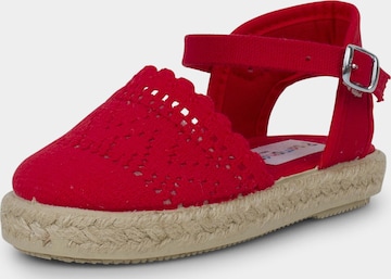 Pisamonas Sandal in Red: front