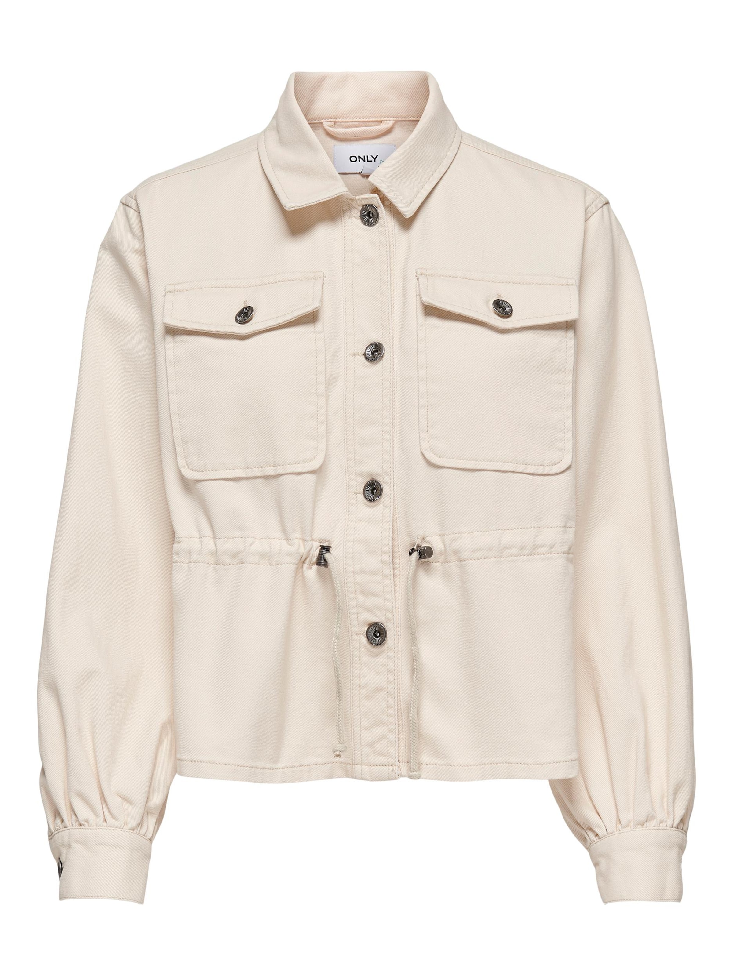 ONLY Between-season jacket 'Helle' in Beige: front
