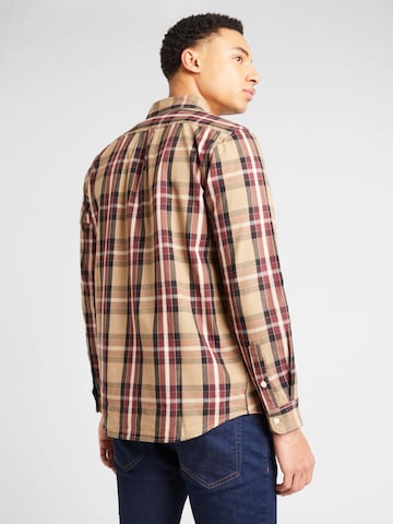 WRANGLER - Ajuste regular Camisa 'LEAD'' en beige