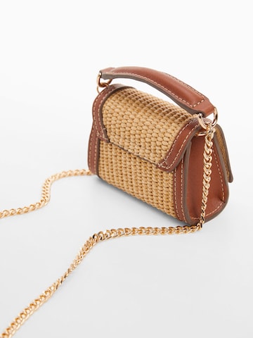 MANGO Handbag 'DAURA' in Brown