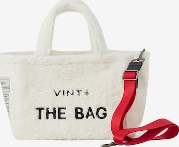 Sacs à main 'Fluffy Bag Small' VINT+ en blanc : devant