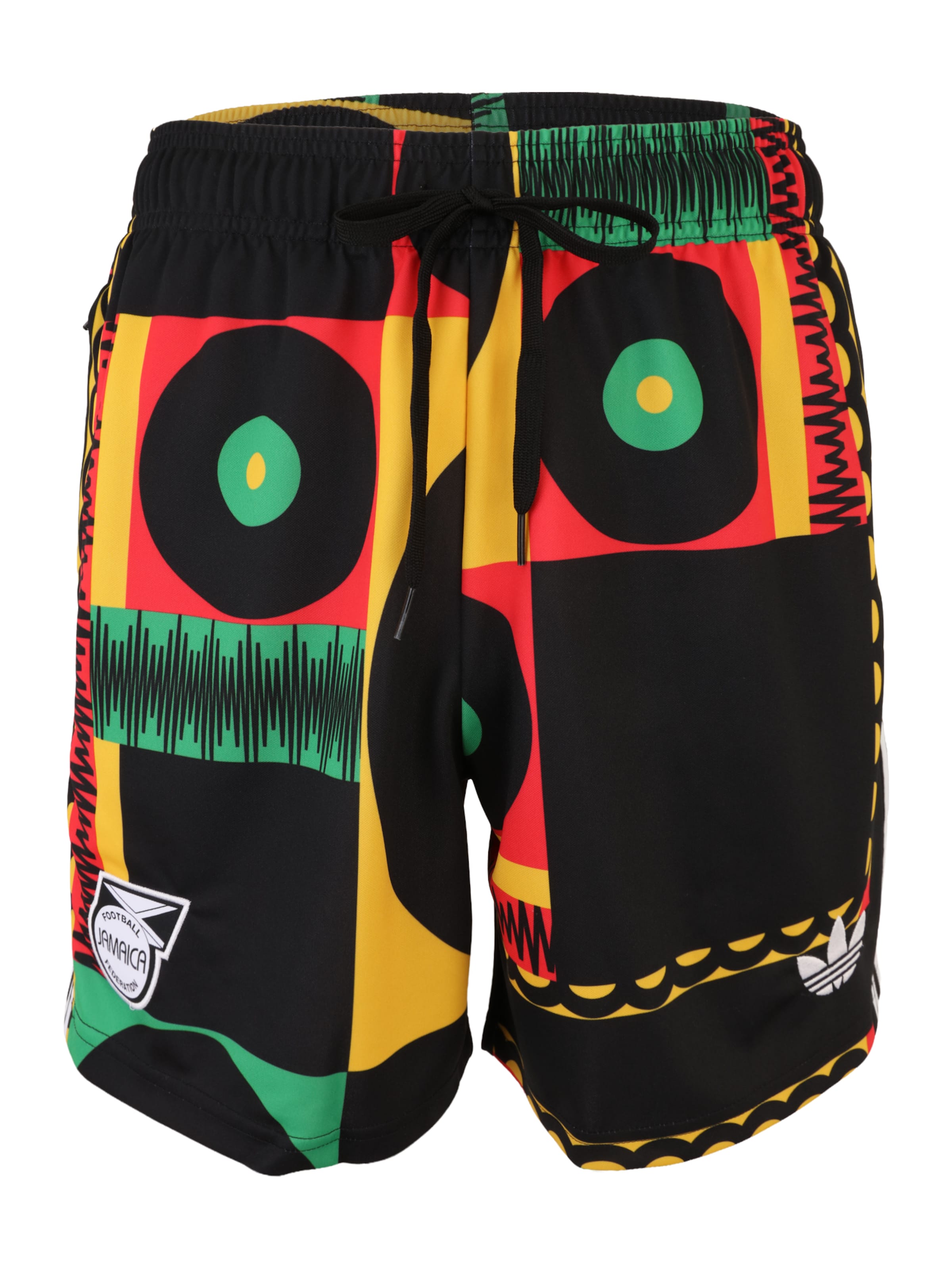 ADIDAS PERFORMANCE Pantalon de sport 'JFF' en curry / vert / rouge / noir, Vue avec produit