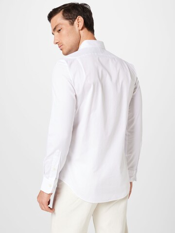 Coupe slim Chemise Polo Ralph Lauren en blanc