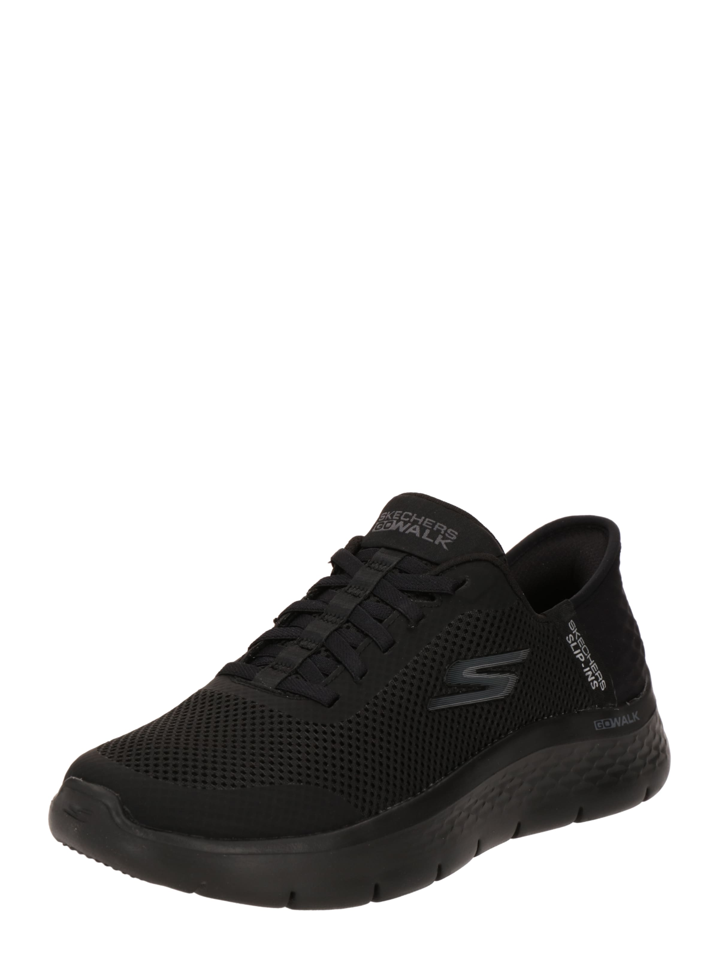 SKECHERS Platform trainers 'Go Walk Flex - Grand Entry' in Black: front