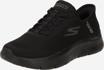 SKECHERS Sportcipő 'GO WALK FLEX - GRAND ENTRY' - fekete: elől