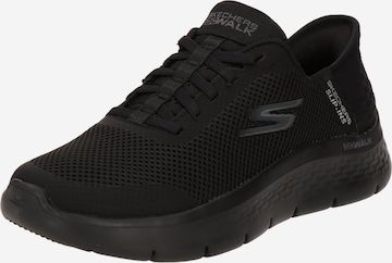 SKECHERS Αθλητικό παπούτσι 'GO WALK FLEX - GRAND ENTRY' σε μαύρο: μπροστά