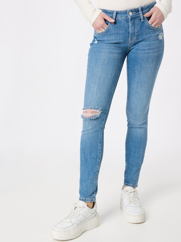 Mavi Skinny Jeans 'Adriana' in Blauw: voorkant