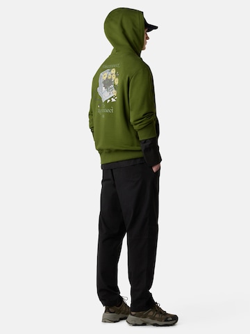 THE NORTH FACE Mikina 'Connect' - Zelená