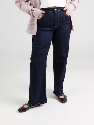 ONLY Carmakoma Wide leg Τζιν 'CARWILLY' σε μπλε: μπροστά