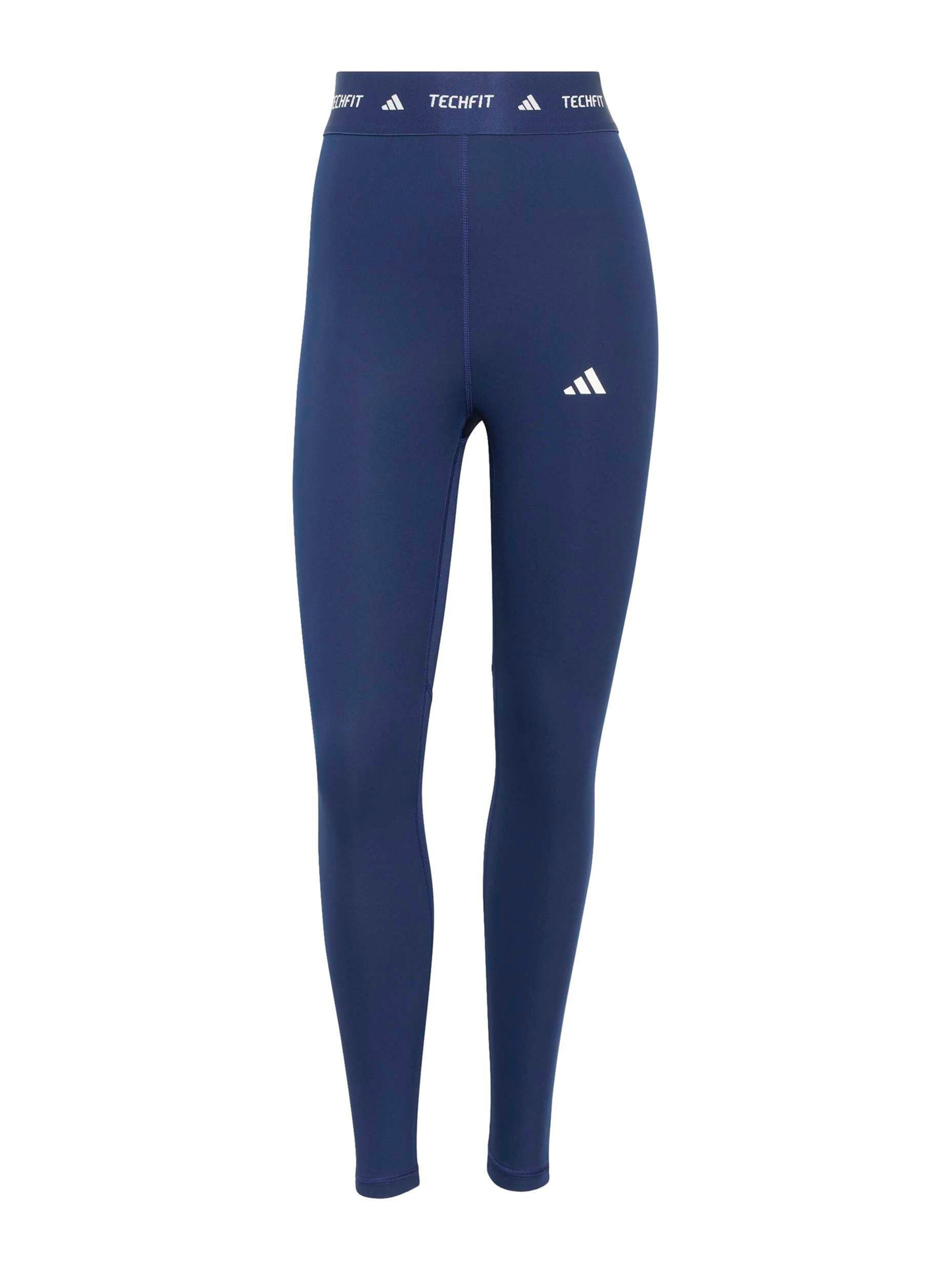 ADIDAS PERFORMANCE Workout Pants in Blue: front