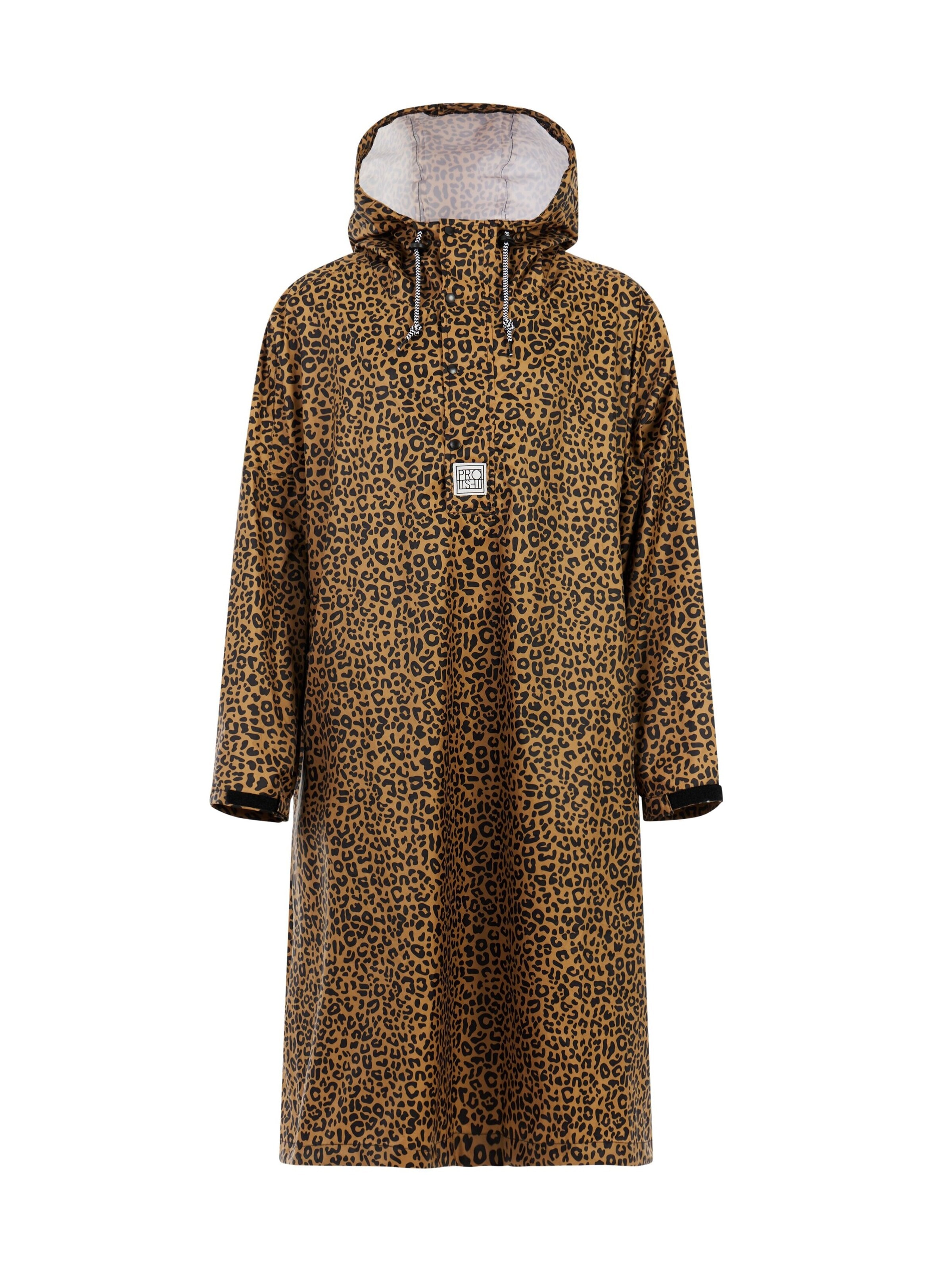 PROTEST Raincoat 'PRTLaugh' in Brown: front