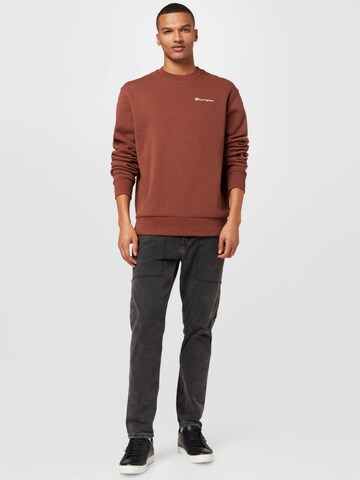 Champion Authentic Athletic Apparel Sweatshirt in Brown