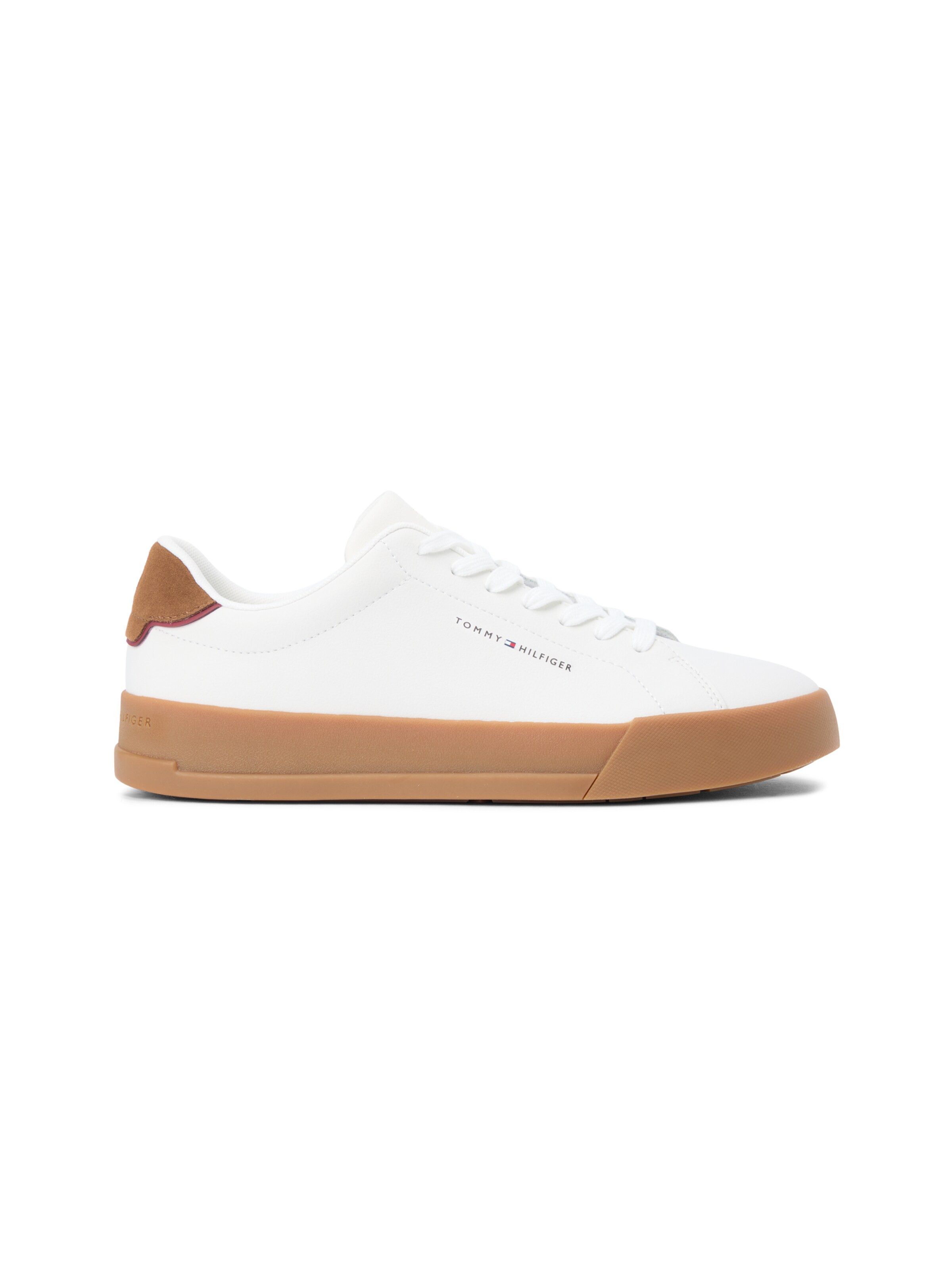 TOMMY HILFIGER - Zapatillas deportivas bajas 'Court' en blanco