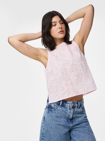 Haut PIECES en rose : devant