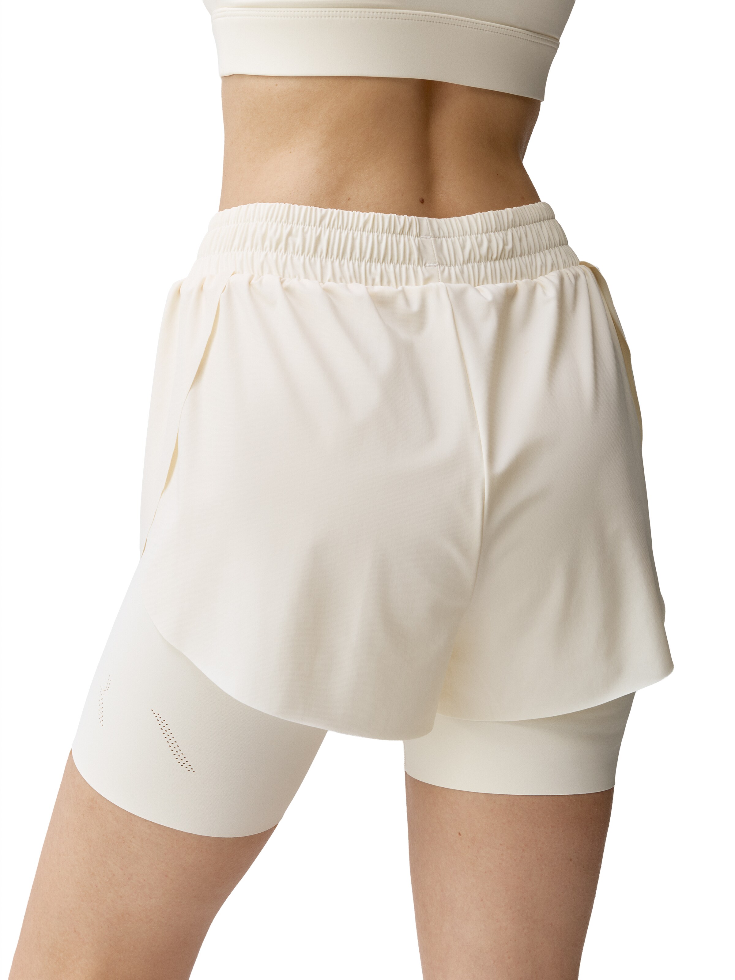 Born Living Yoga Skinny Sportbroek 'Bikila' in Wit