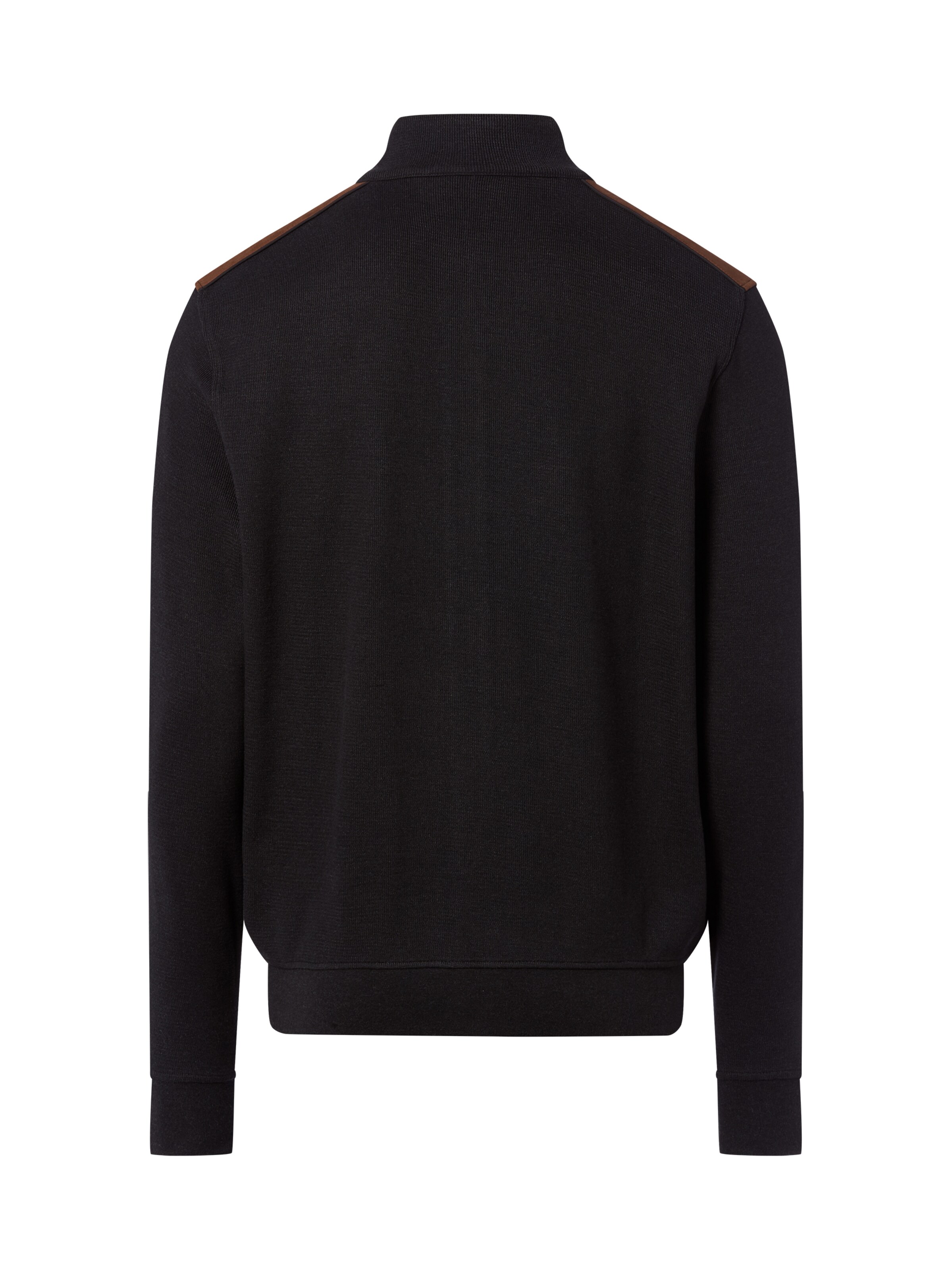 bugatti Zip-Up Hoodie in Black