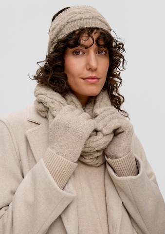 Gants s.Oliver en beige : devant