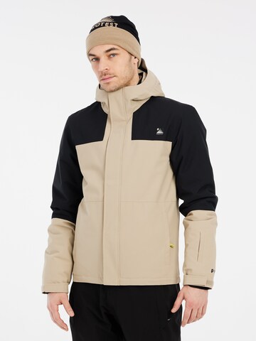 PROTEST Sportjacke 'PRTCHOOSE'‌‌‌‌‌‌‌ in Braun