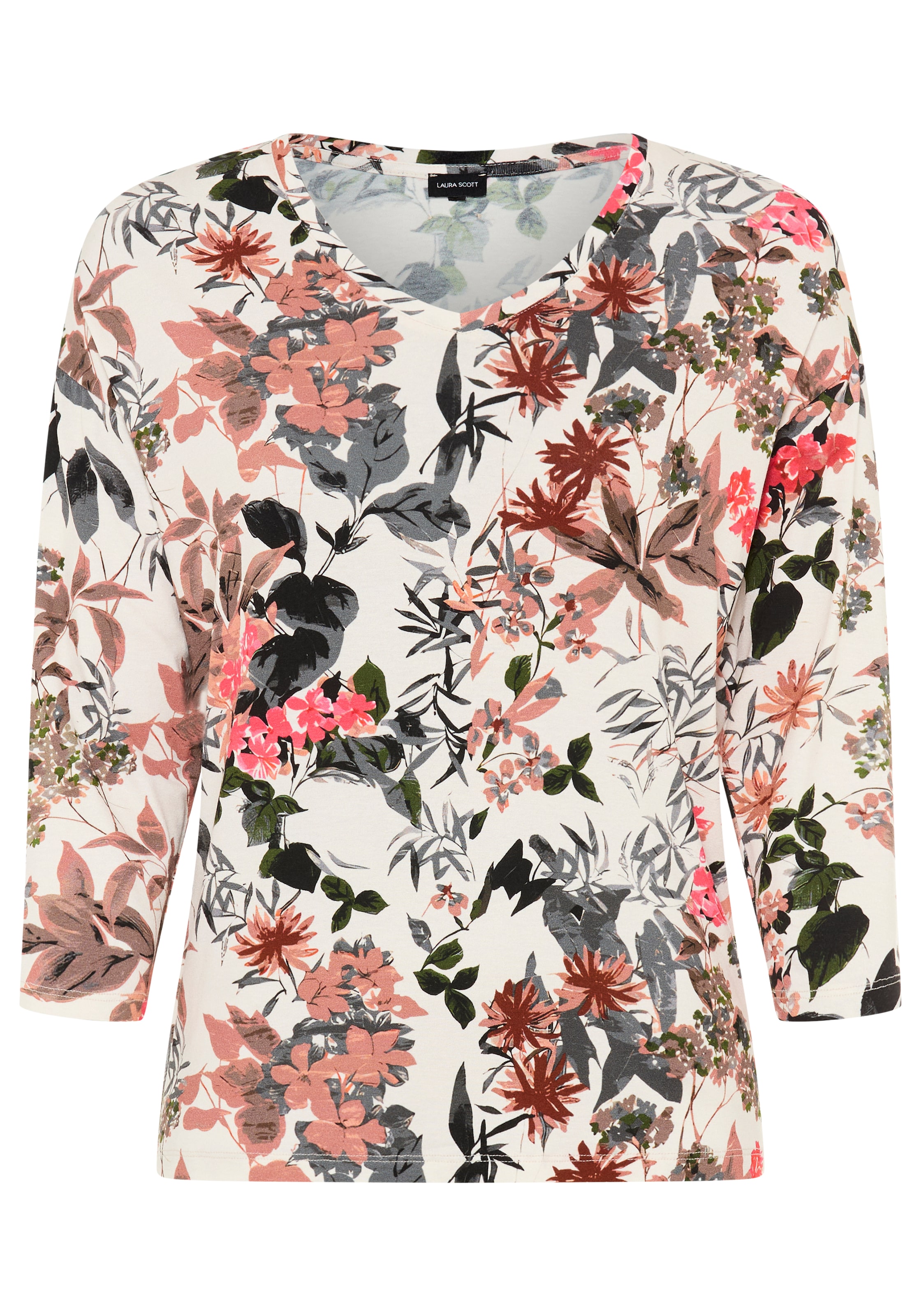 LAURA SCOTT Shirt in Beige: front