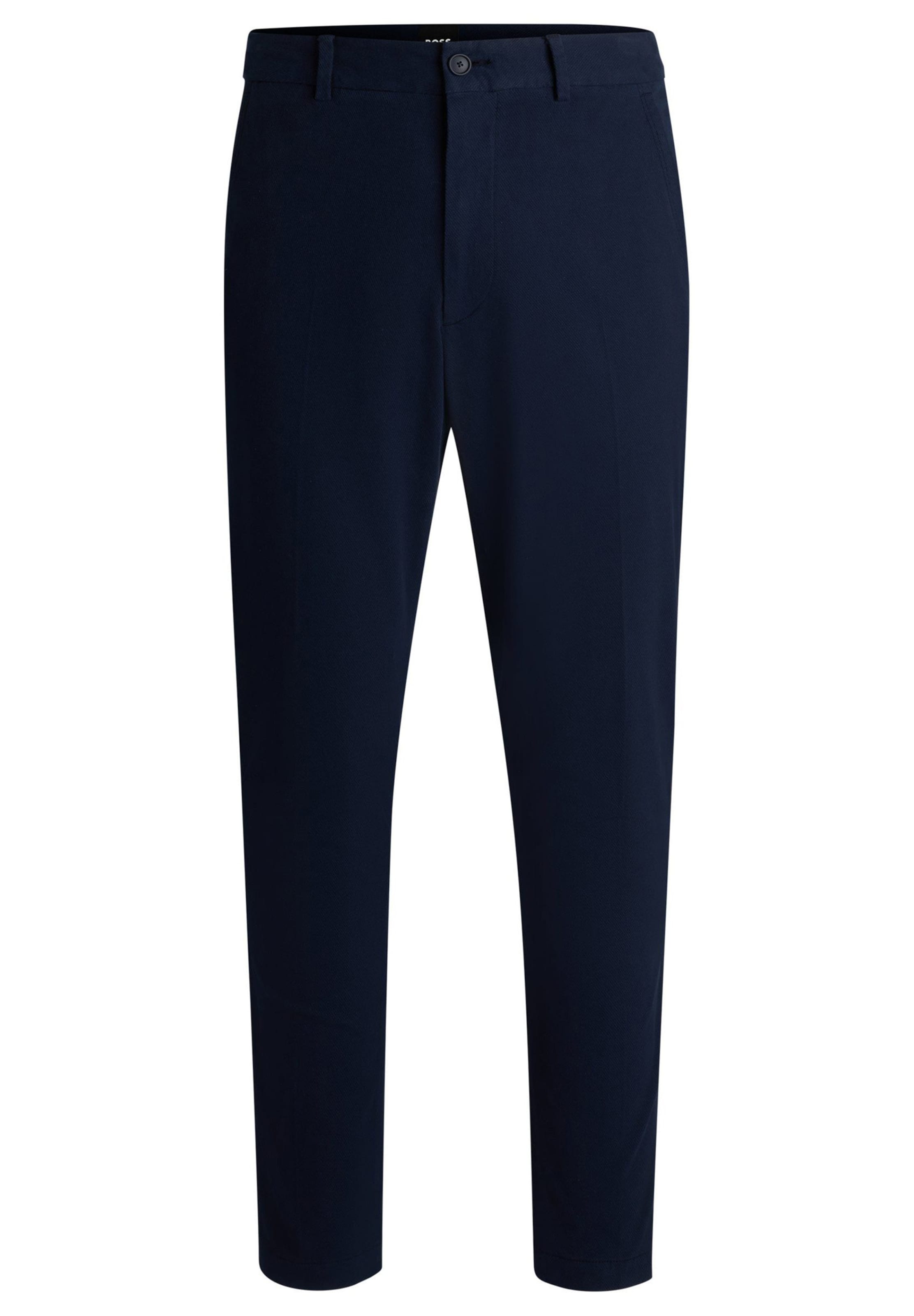 BOSS Slimfit Chinhose 'Kaiton' in Blau: Vorderseite