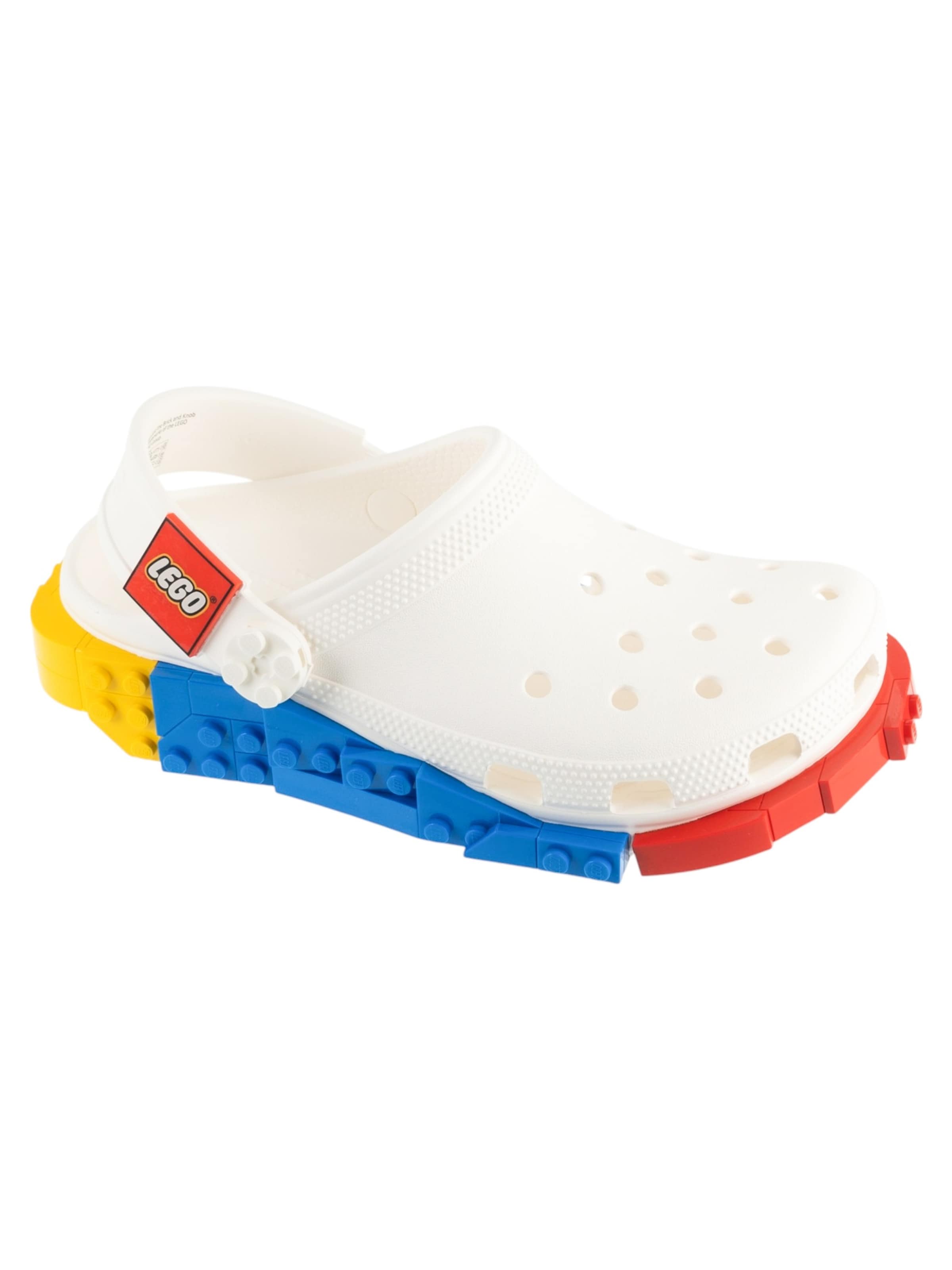Crocs Clogs in White: front