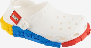 Crocs Clogs in White: front