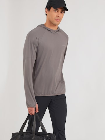COLUMBIA Sports sweatshirt 'Skien Valley' in Grey: front