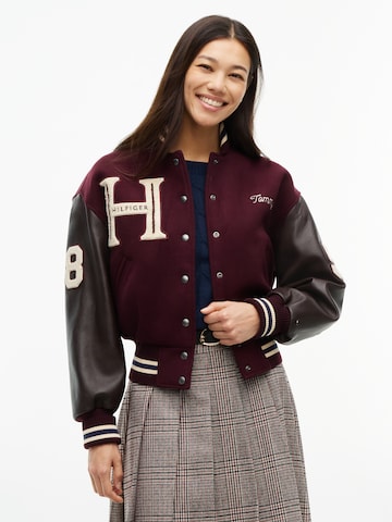 TOMMY HILFIGER Jacke in Rot