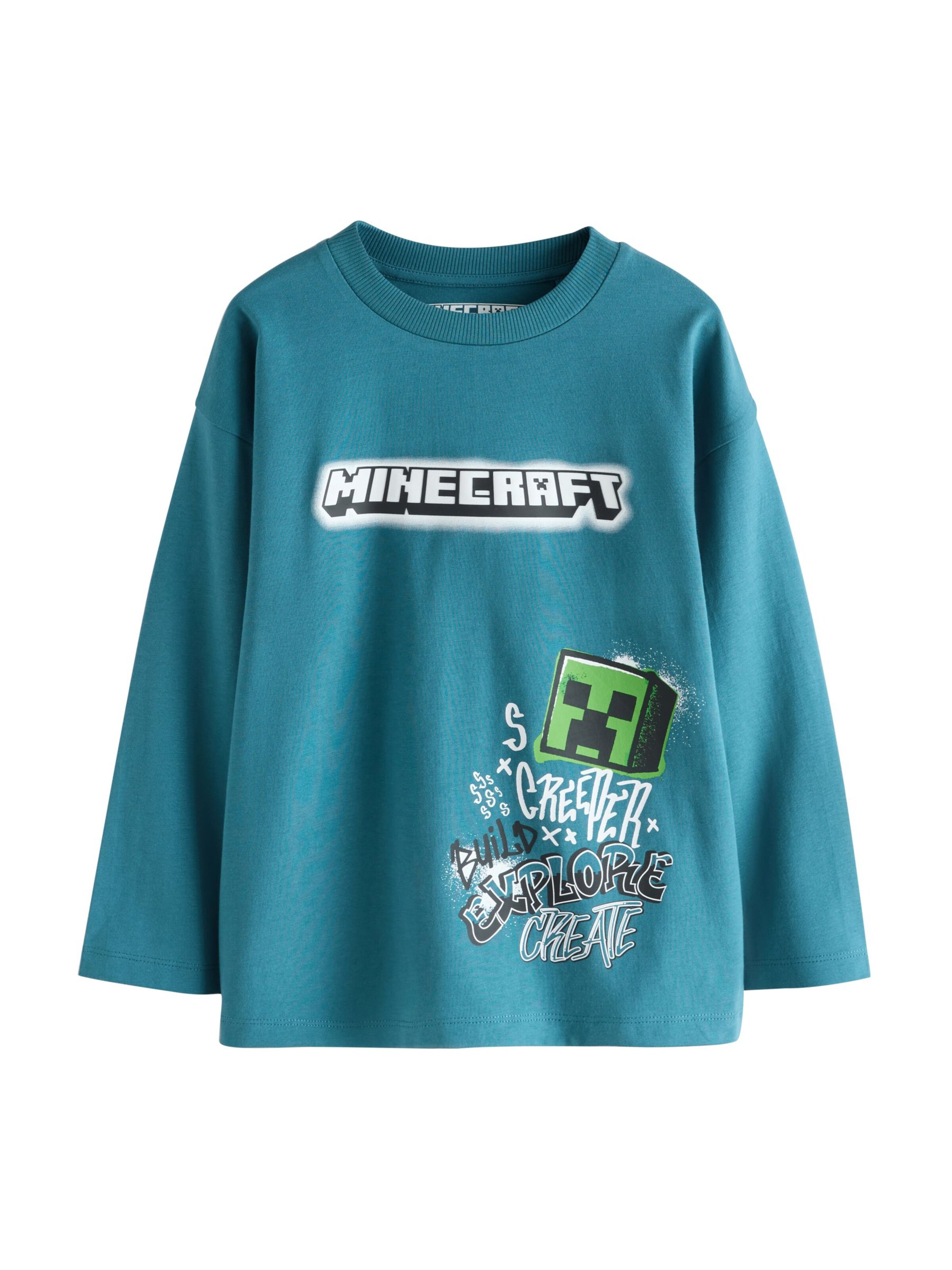 Next Shirt in Grün: Vorderseite