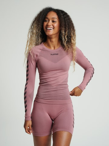 Hummel Performance shirt in Pink: front