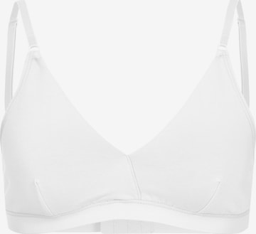 Erlich Textil BH 'Viola' in Wit: voorkant