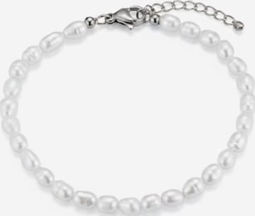 Cala Rose Armband 'PEARL' in Silber: Vorderseite