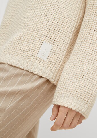 comma casual identity Pullover i beige