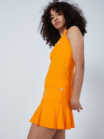 SPORTKIND Sporttop 'Tanktop V-Neck' in Oranje