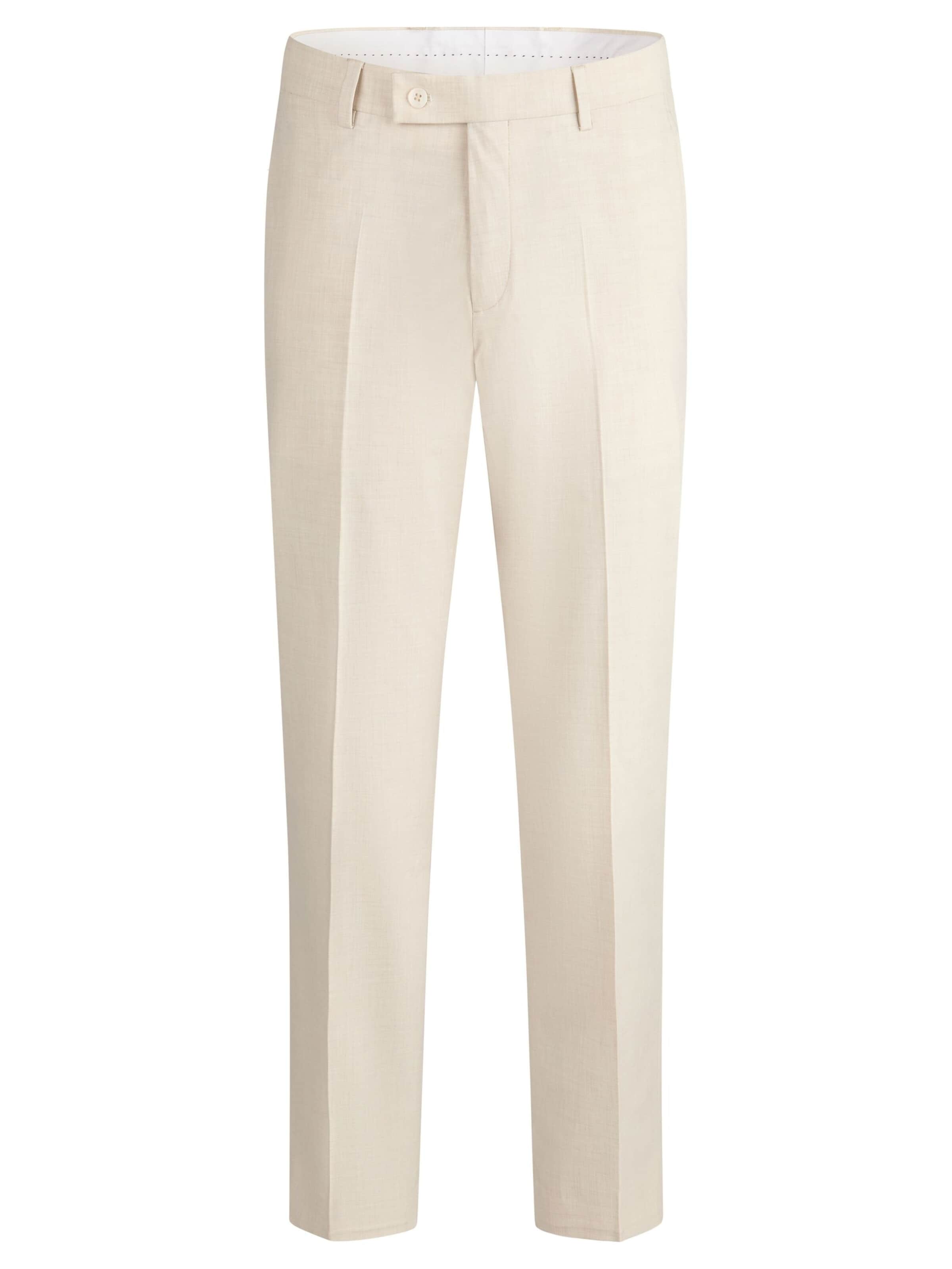 Regular Pantalon chino HECHTER PARIS en beige : devant