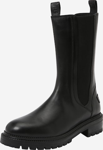 SHABBIES AMSTERDAM Chelsea Boots in Schwarz: predná strana