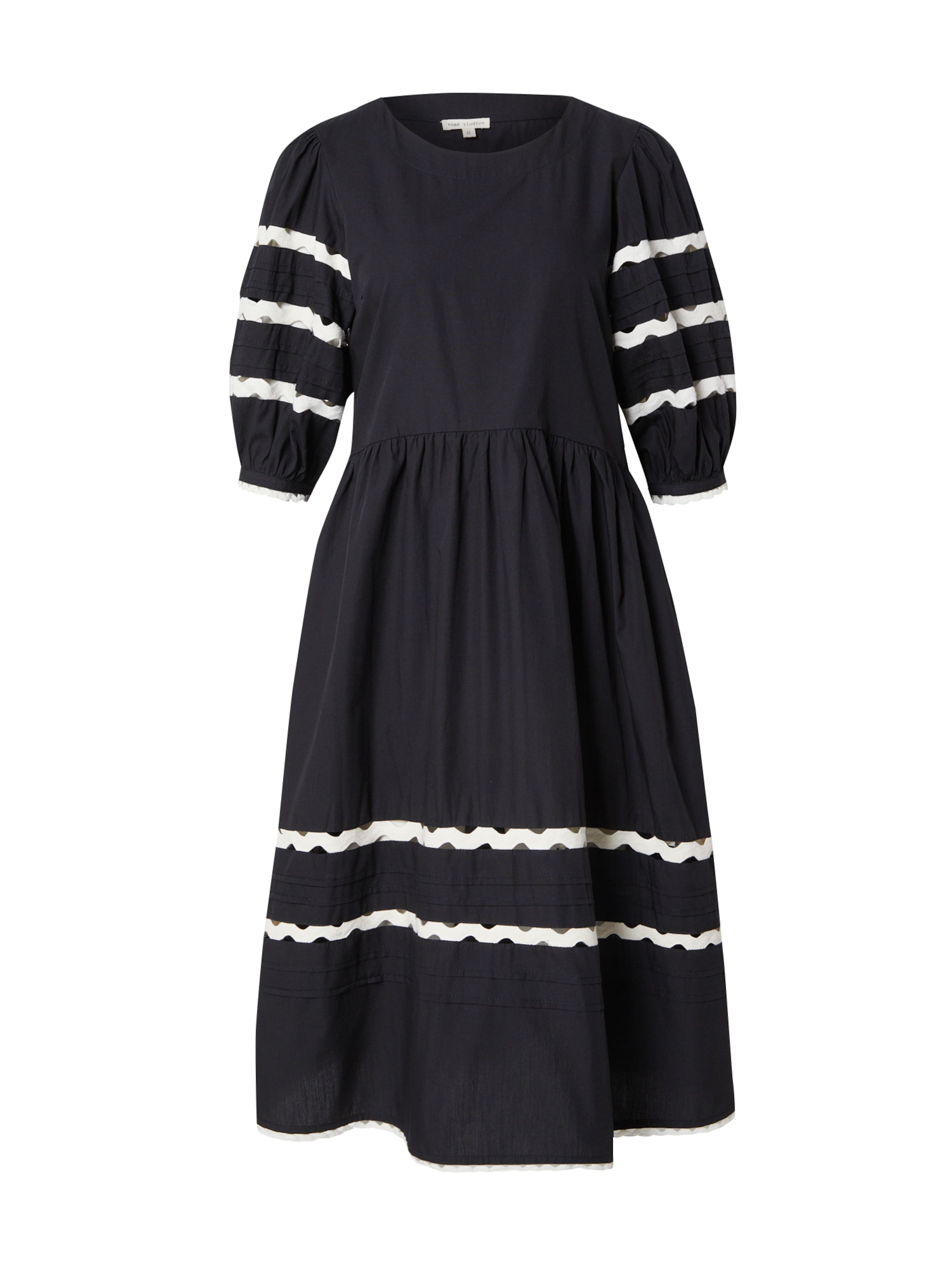 Esmé Studios Šaty 'Maddy' – černá: přední strana