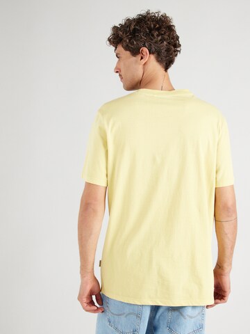 BLEND T-shirt i gul