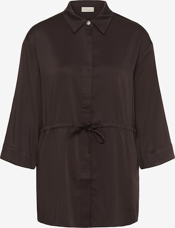 Cream - Blusa 'Thelma' en marrón: frente