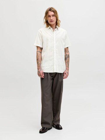 JACK & JONES - Ajuste regular Camisa en blanco