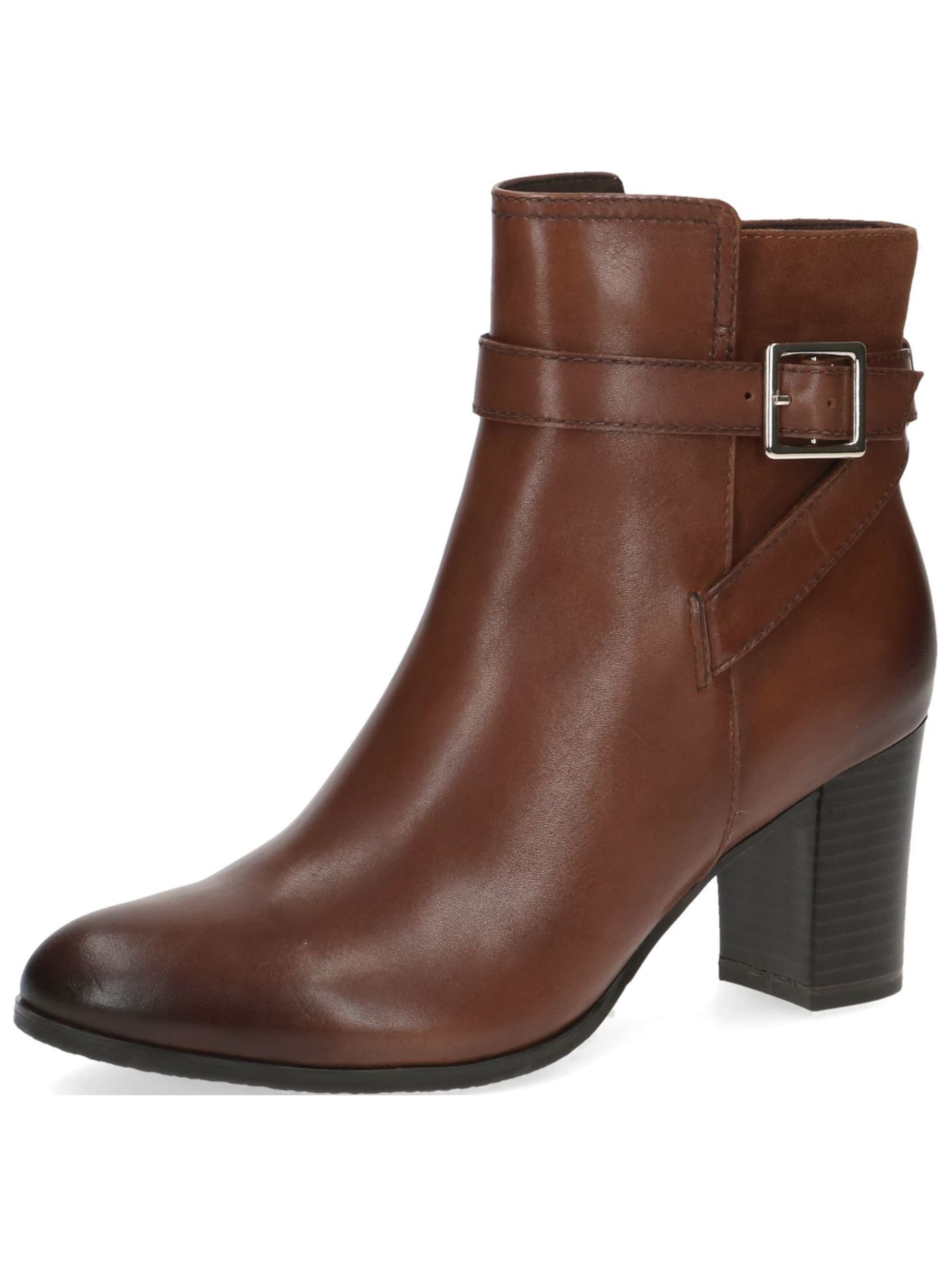 CAPRICE Ankle boots in Brown: front