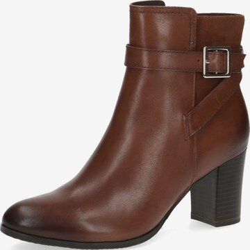 CAPRICE Booties in Brown: front