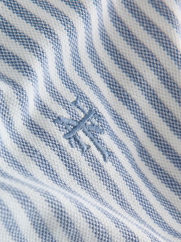 Next Regular fit Button Up Shirt in Blue
