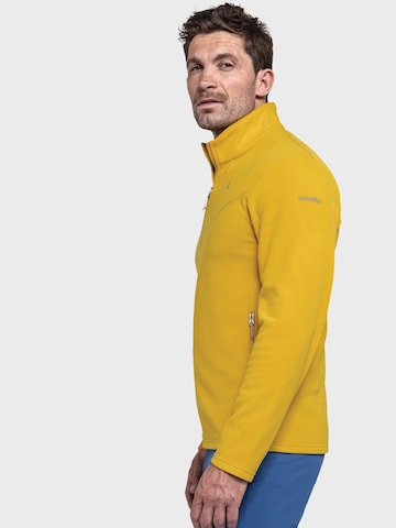 Veste en polaire fonctionnelle ' Hiking Fleece Jk Style Qutang ' Schöffel en jaune