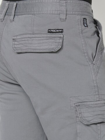 KOROSHI Regular Cargo Pants in Grey