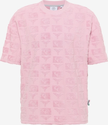 T-Shirt 'Ebnicher' Carlo Colucci en rose : devant