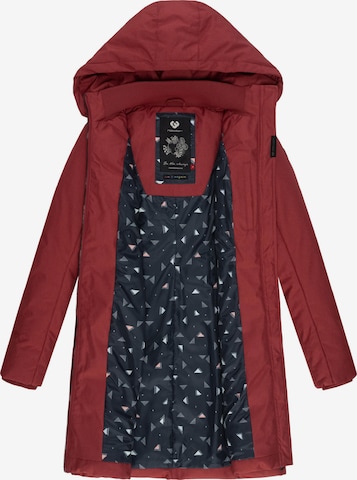 Ragwear Winter Coat 'Amarri' in Red